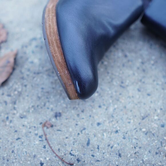 Dr. Scholl’s Harlie Black Wedge Ankle Booties Women’s 11M Side Zip Comfort - Picture 7 of 12